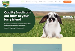 Round Lake Farm Products Website