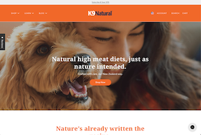 K9Natural Website